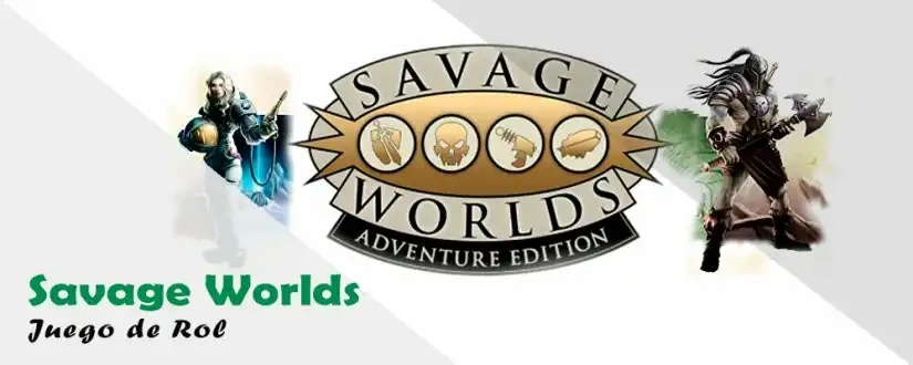 Portada Savage World - Juego de rol -
